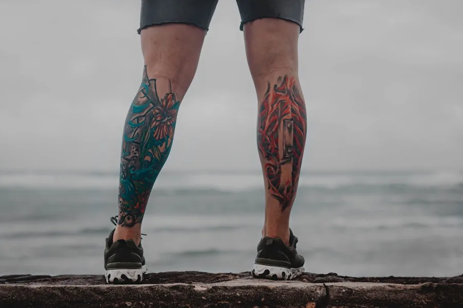 Photo Ocean-themed tattoo