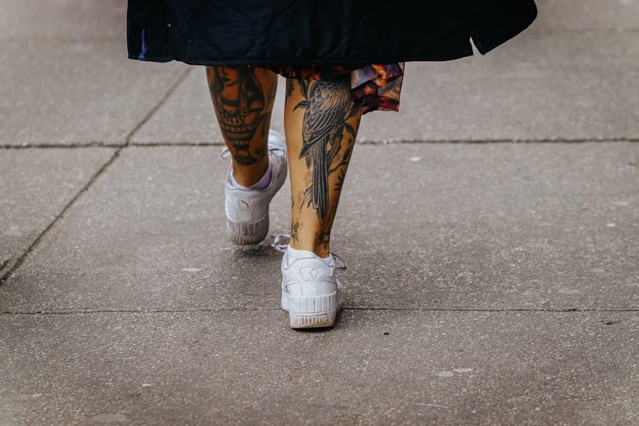 Photo Knee tattoo