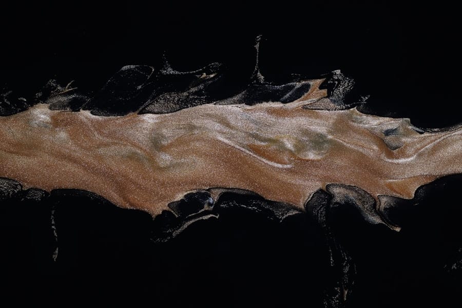 Photo Ink-covered skin