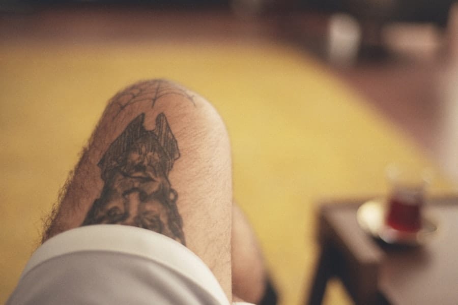 Photo Knee tattoo